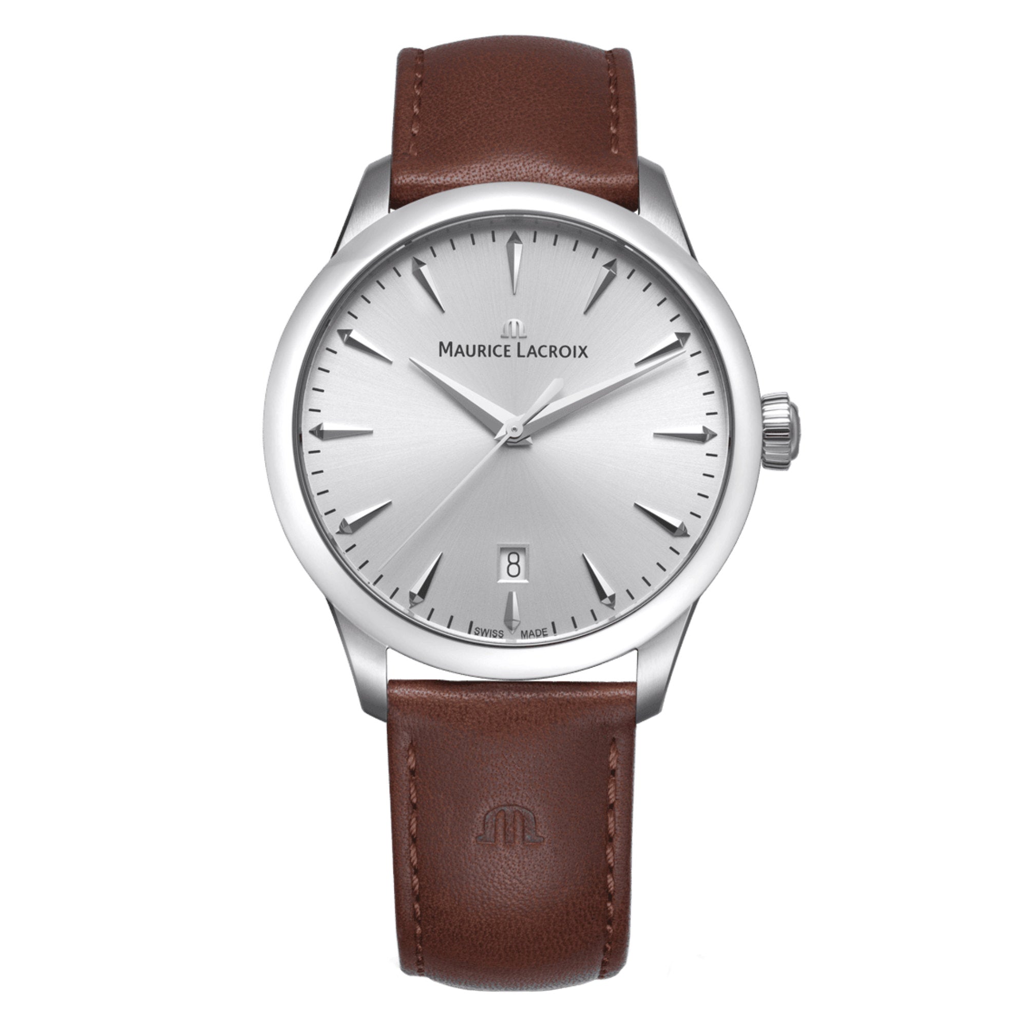 Maurice Lacroix 1975 Quartz 39 mm (751007-SS001-130-3) aus Silber