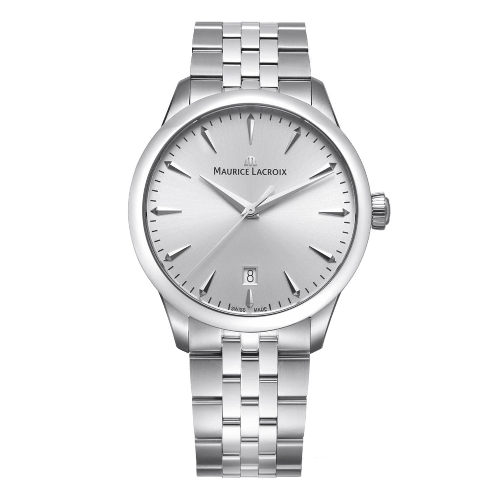 Maurice Lacroix 1975 Quartz 39 mm (751007-SS002-130-1) aus Silber