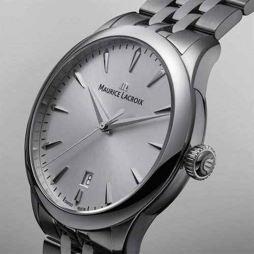 Maurice Lacroix 1975 Quartz 39mm (751007-SS002-130-1) aus Silber