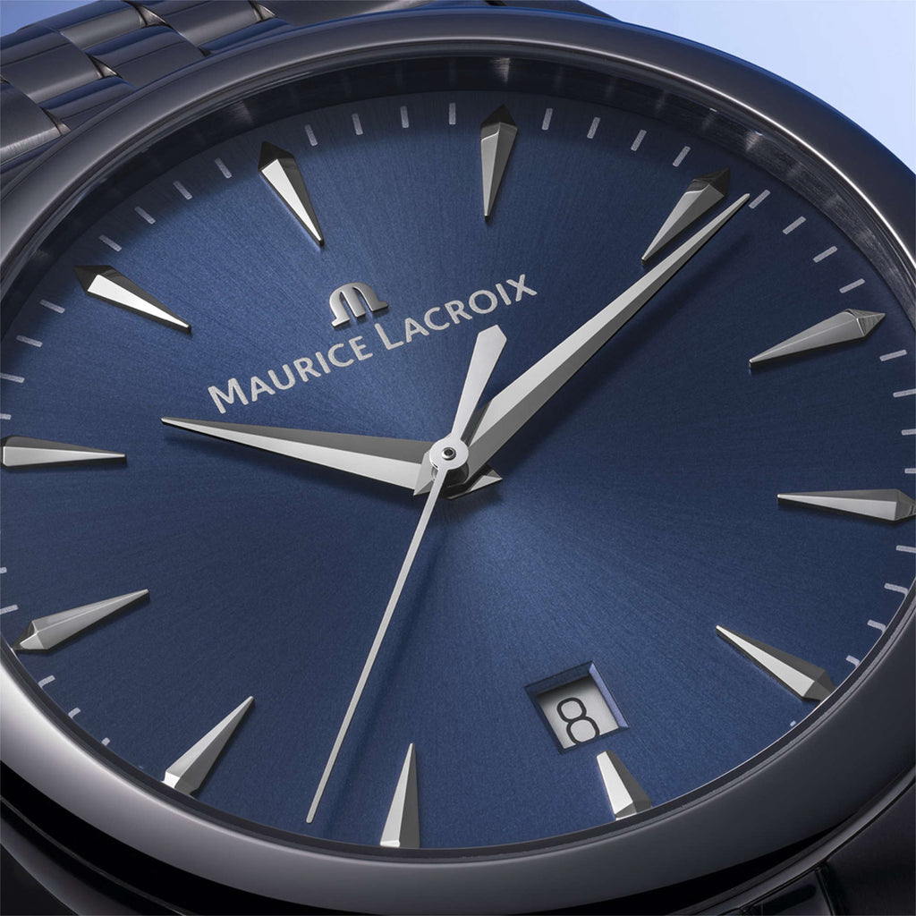 Maurice Lacroix 1975 Quartz 39 mm (751007-SS002-430-1) aus Edelstahl