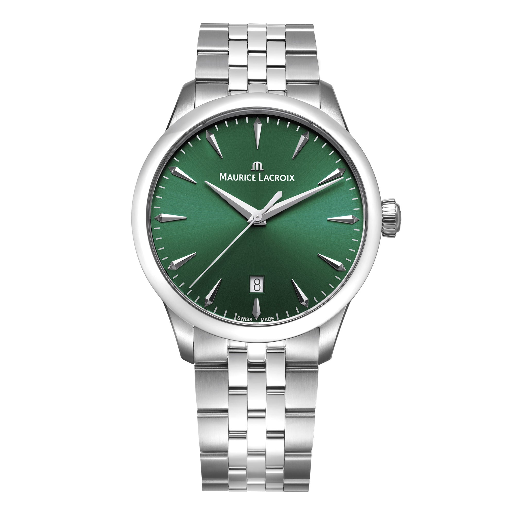 Maurice Lacroix 1975 Quartz 39mm (751007-SS002-630-1) aus Edelstahl
