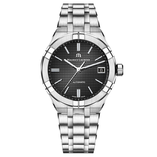 Maurice Lacroix Aikon Automatic Date 39mm (AI6007-SS002-330-1) aus Edelstahl