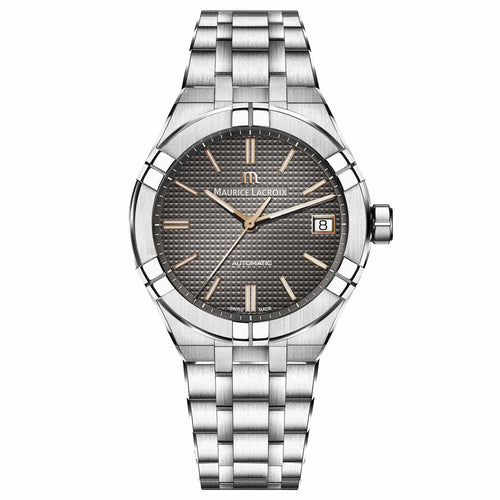Maurice Lacroix Aikon Automatic Date 39mm (AI6007-SS002-331-1) aus Edelstahl