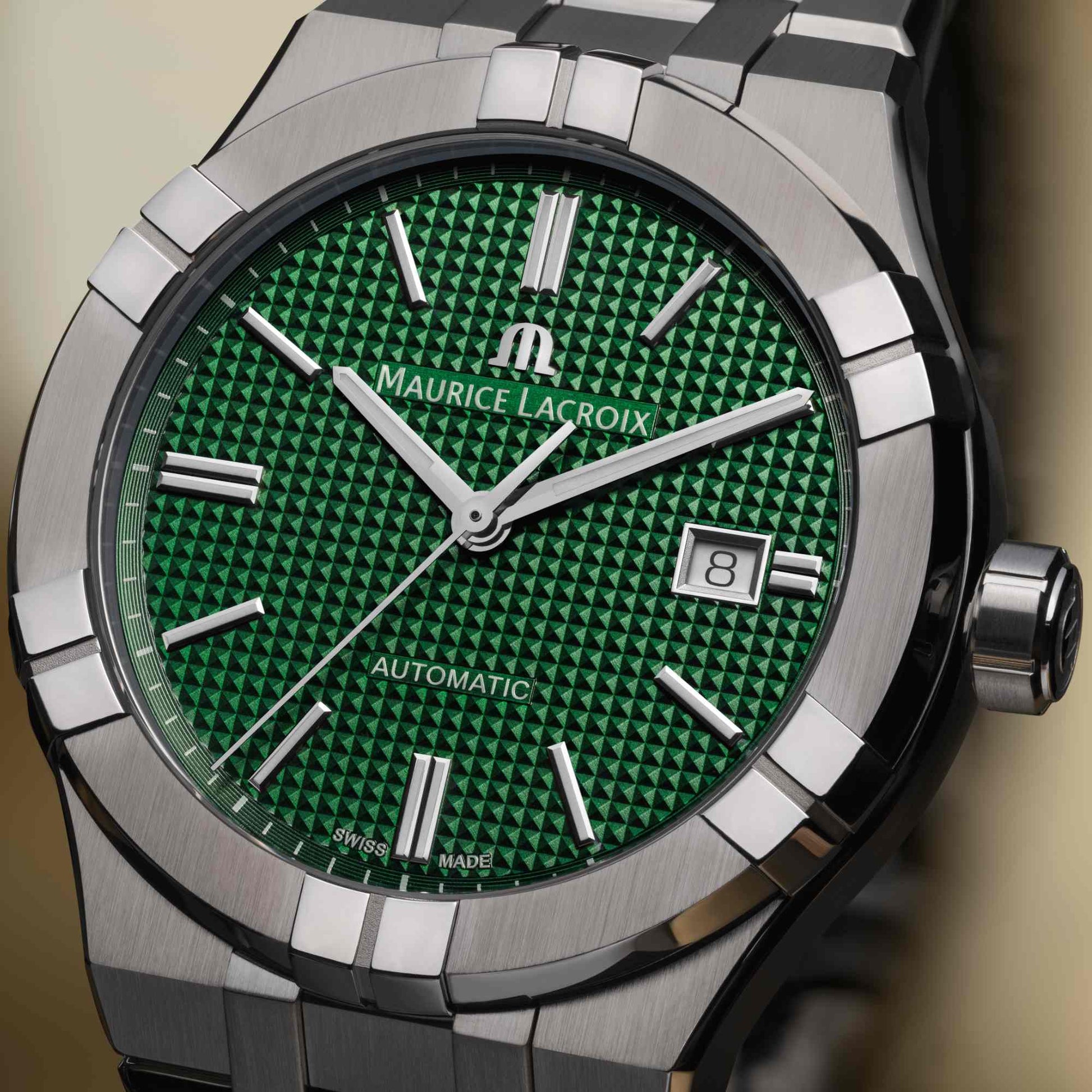 Aikon Automatic 42mm, Edelstahl von Maurice Lacroix (AI6008-SS002-630-1)