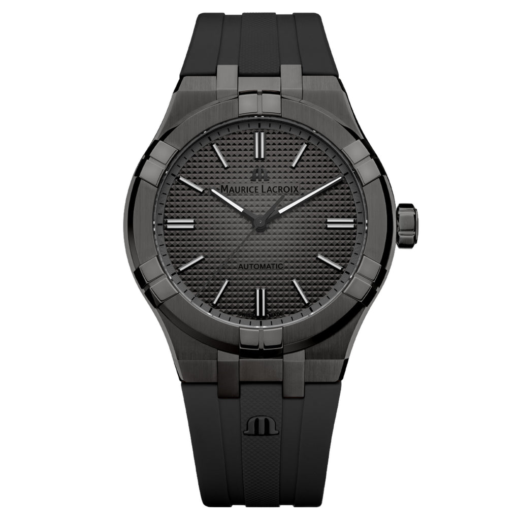 Maurice Lacroix Aikon Automatic 42mm Gunmetal Pvd Limited Edition (AI6008-PVB00-330-2) aus Edelstahl