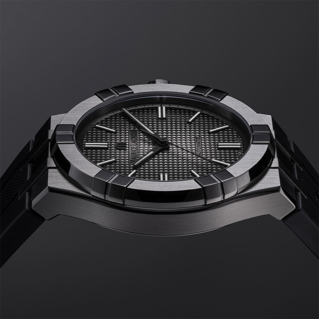 Maurice Lacroix Aikon Automatic 42mm Gunmetal Pvd Limited Edition (AI6008-PVB00-330-2) aus Edelstahl