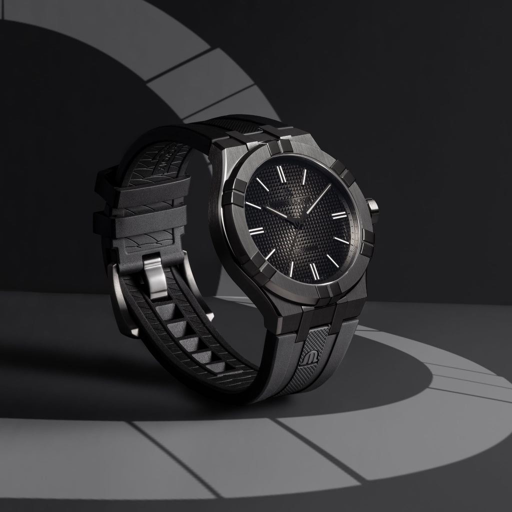 Maurice Lacroix Aikon Automatic 42mm Gunmetal Pvd Limited Edition (AI6008-PVB00-330-2) aus Edelstahl