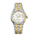 Maurice Lacroix Aikon Automatic Date 35mm (AI6006-PVY13-170-1) aus Gelbgold, Edelstahl mit Diamant und Perlmutt