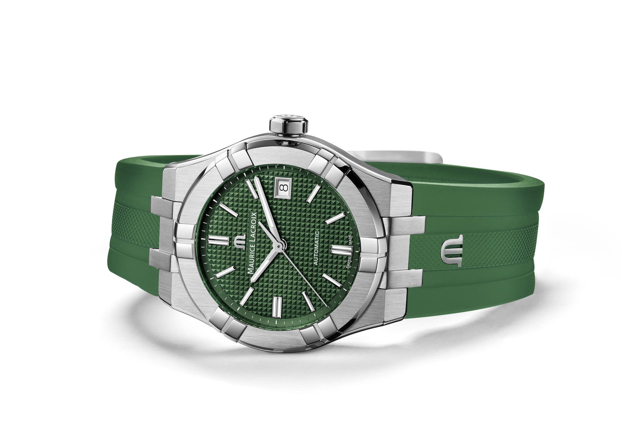 Maurice Lacroix Aikon Automatic Date 39mm (AI6007-SS000-630-5) aus Edelstahl