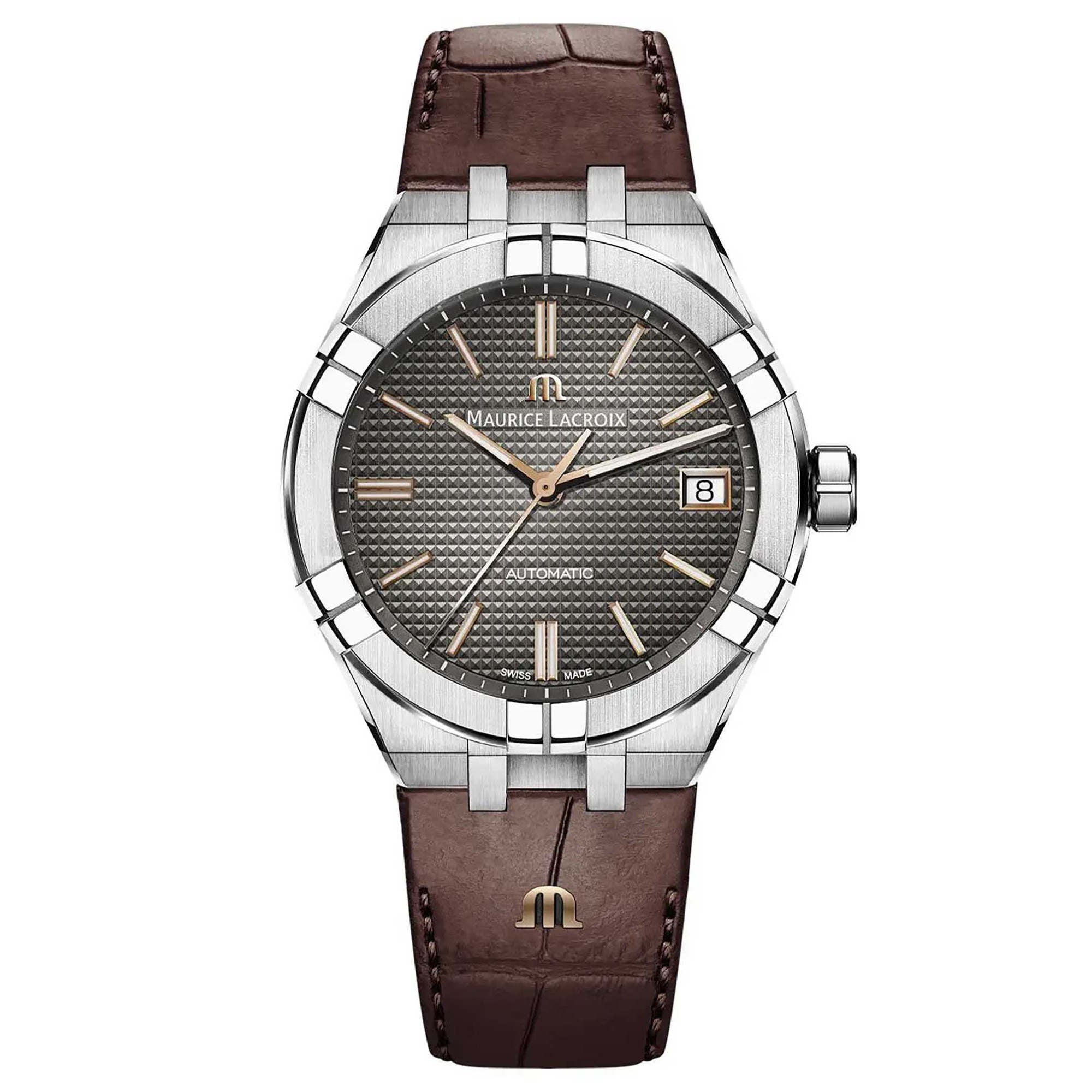 Maurice Lacroix Aikon Automatic (AI6007-SS001-331-1) aus Roségold, Edelstahl