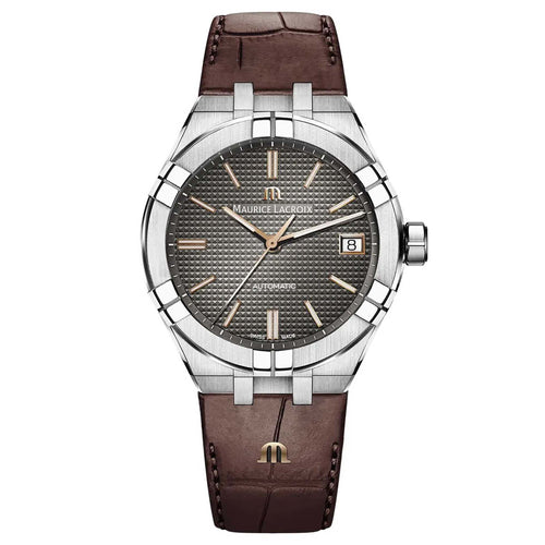 Maurice Lacroix Aikon Automatic Date 39mm (AI6007-SS001-331-1) aus Roségold, Edelstahl