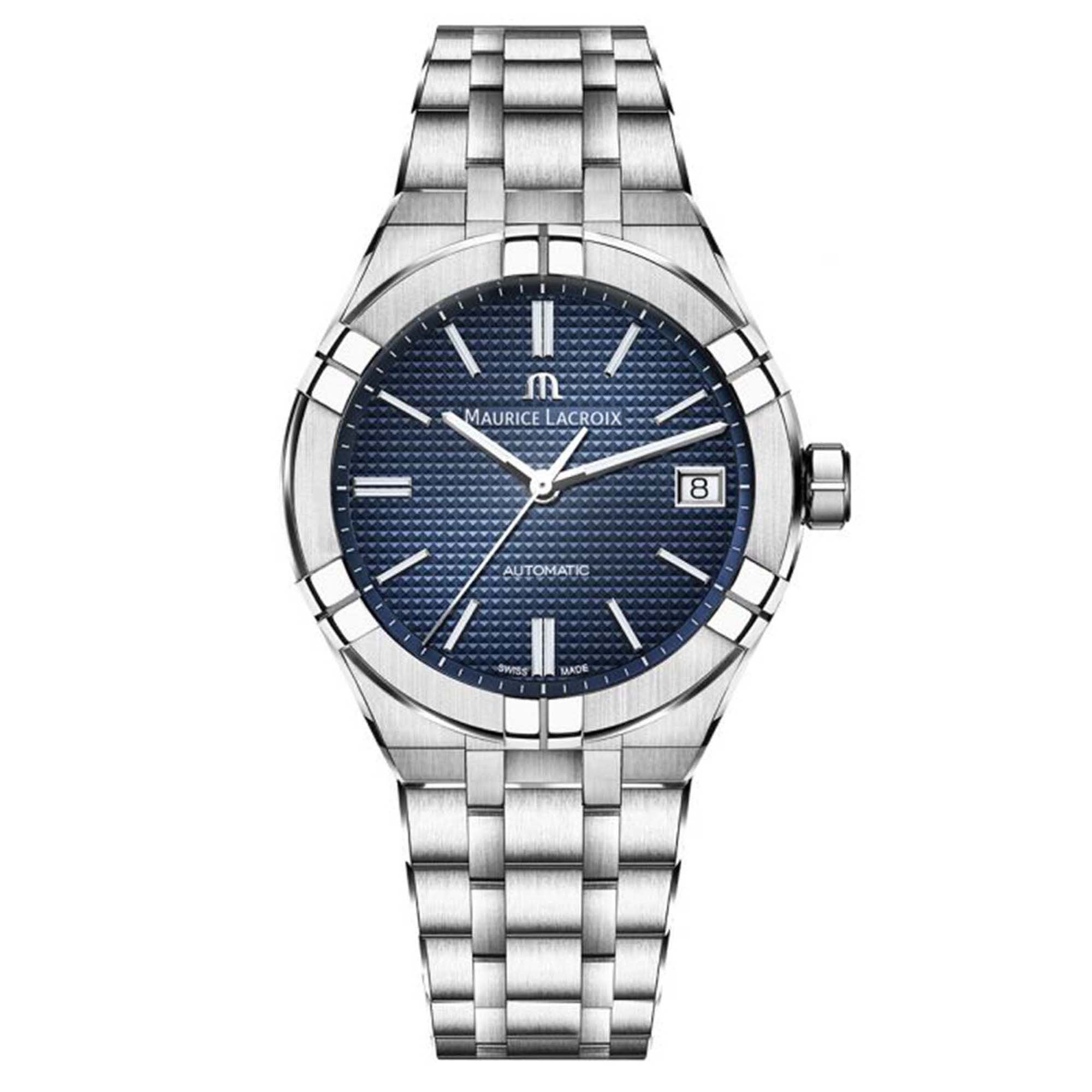 Maurice Lacroix Aikon Automatic Date 39mm (AI6007-SS00F-430-C) aus Edelstahl
