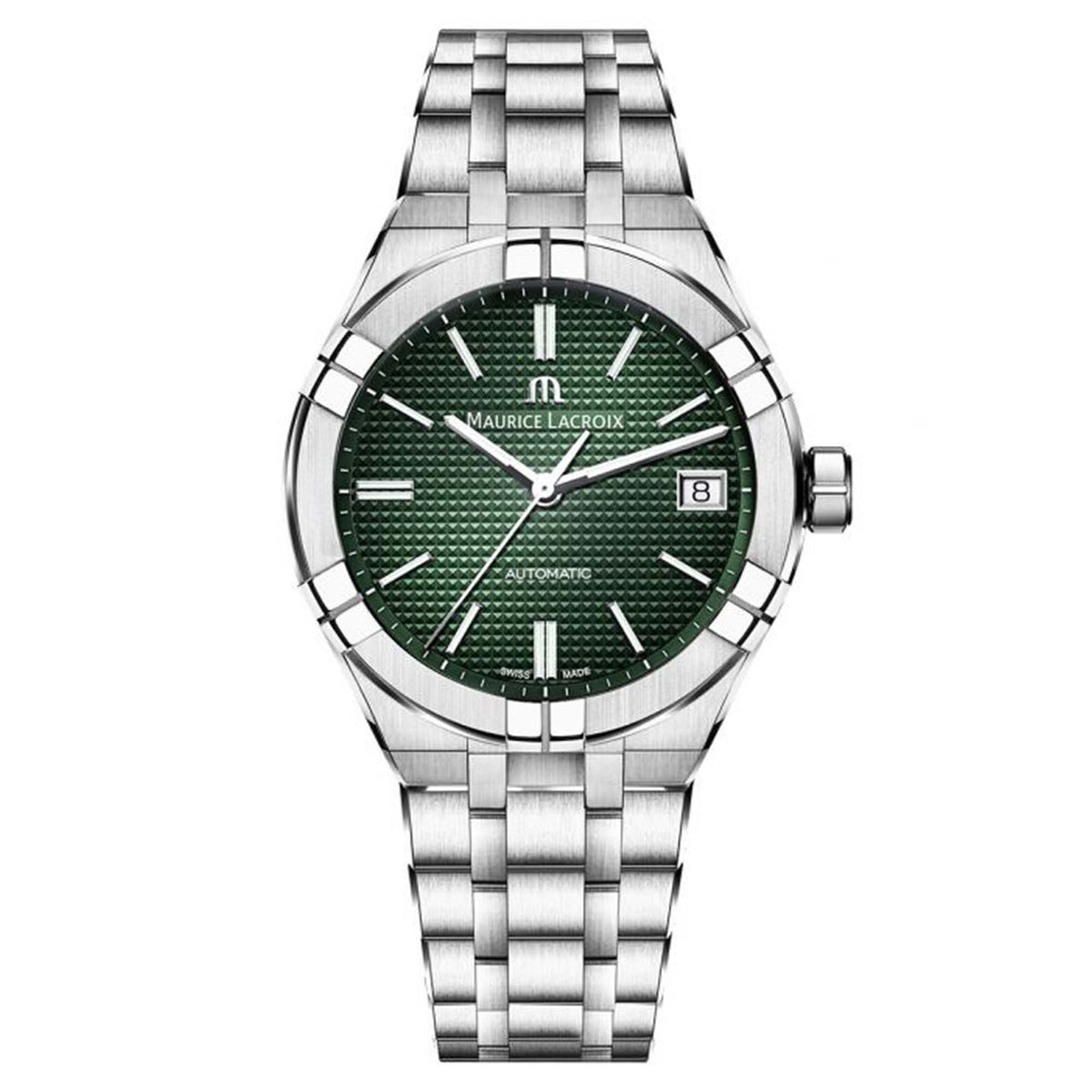 Maurice Lacroix Aikon Automatic Date 39mm (AI6007-SS00F-630-D) aus Edelstahl