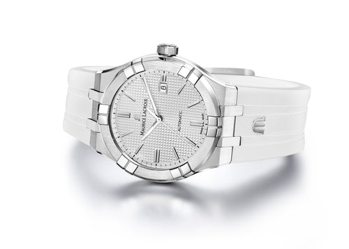 Maurice Lacroix Aikon Automatic Date 42mm (AI6008-SS000-130-2) aus Silber