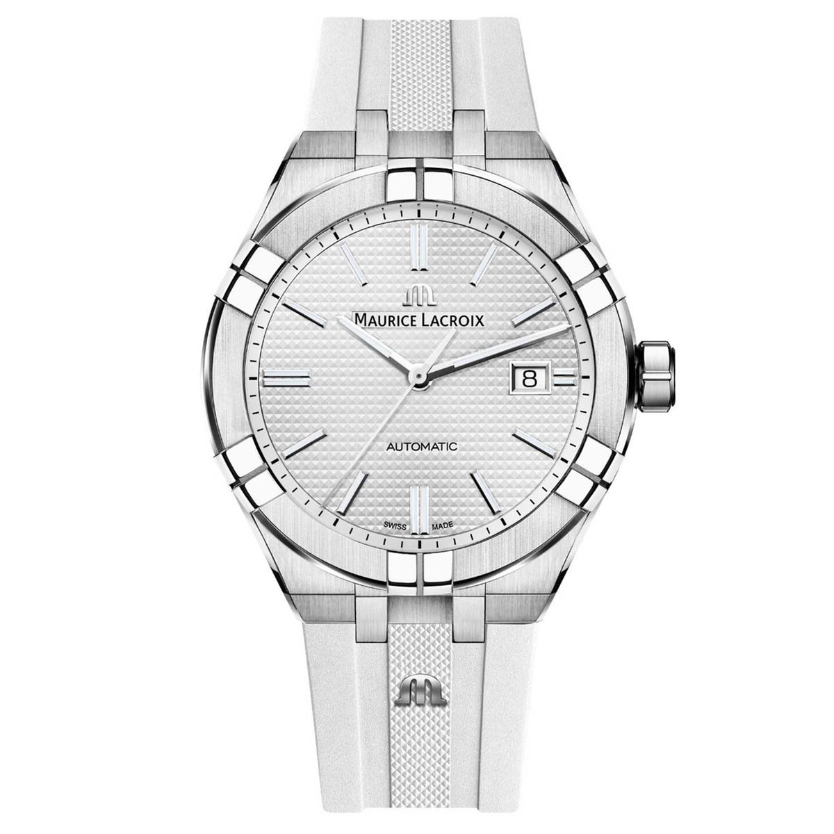 Maurice Lacroix Aikon Automatic Date 42mm (AI6008-SS000-130-2) aus Silber