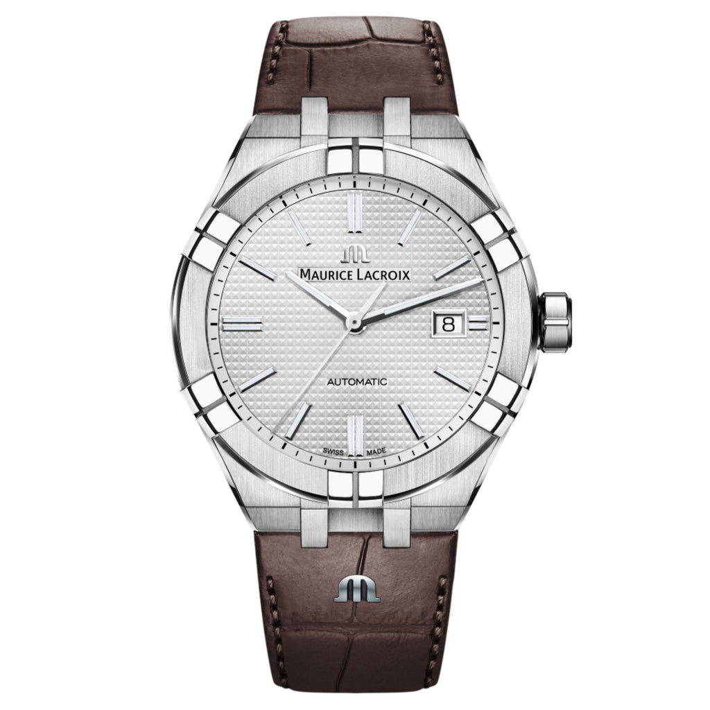 Maurice Lacroix Aikon Automatic Date 42mm (AI6008-SS001-130-1) aus Silber