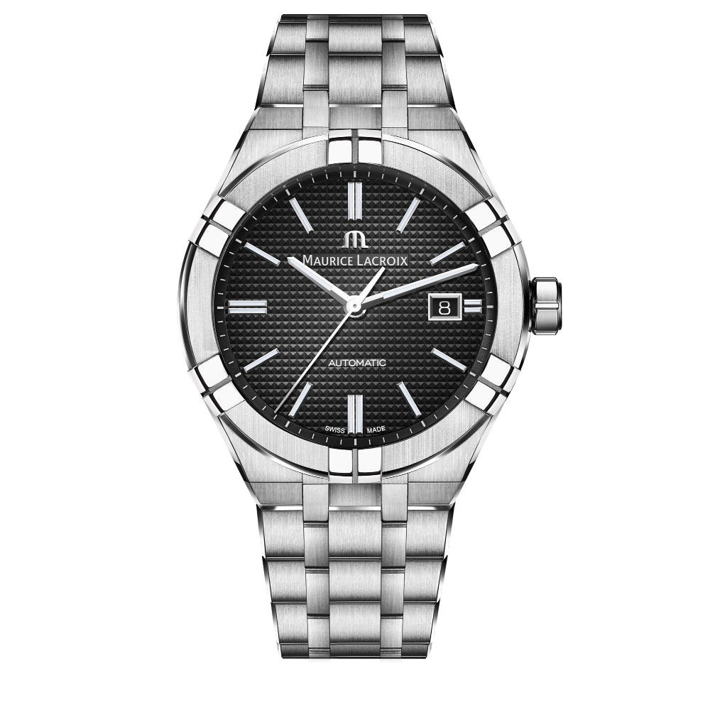 Maurice Lacroix Aikon Automatic Date 42mm (AI6008-SS002-330-1) aus Edelstahl