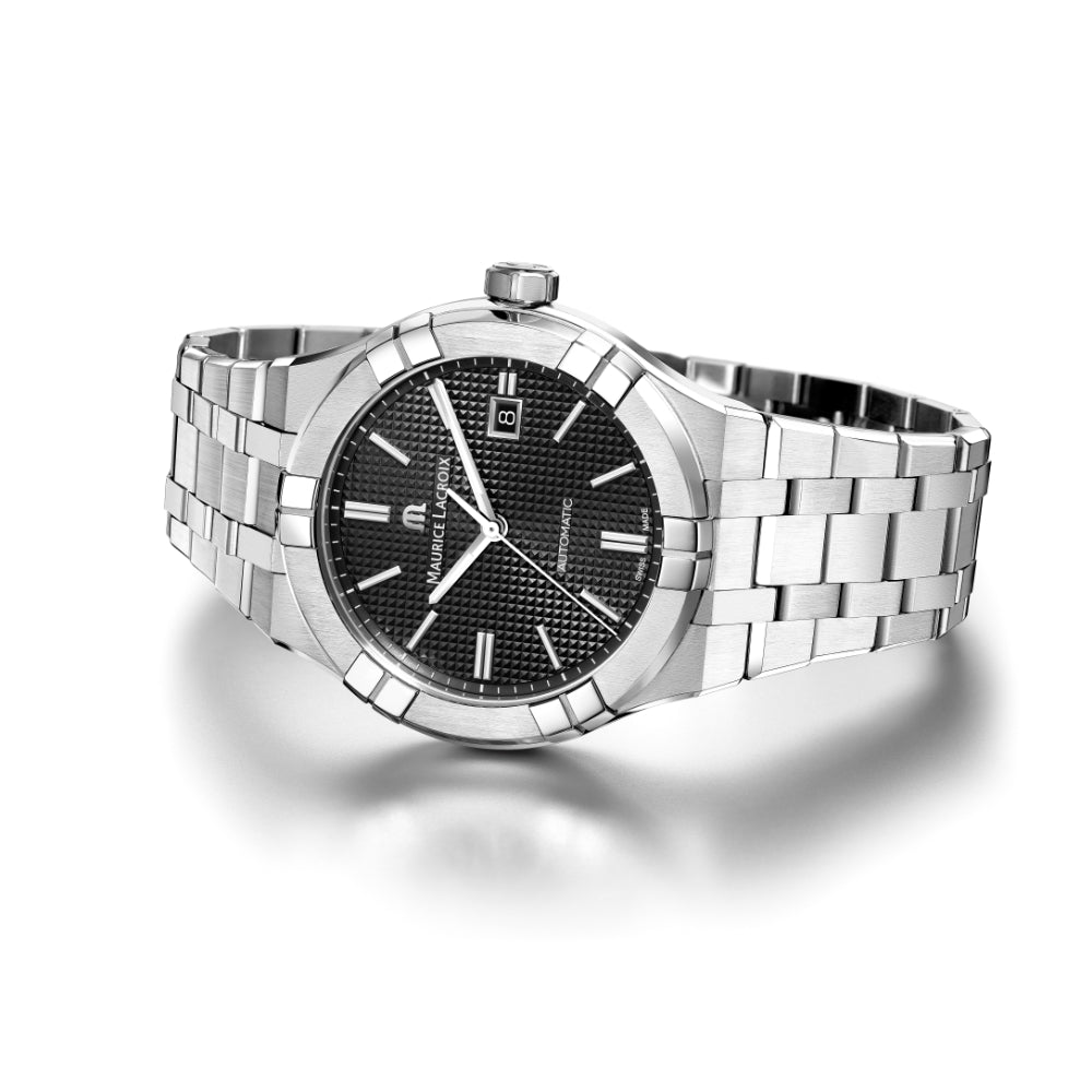 Maurice Lacroix Aikon Automatic Date 42mm (AI6008-SS002-330-1) aus Edelstahl