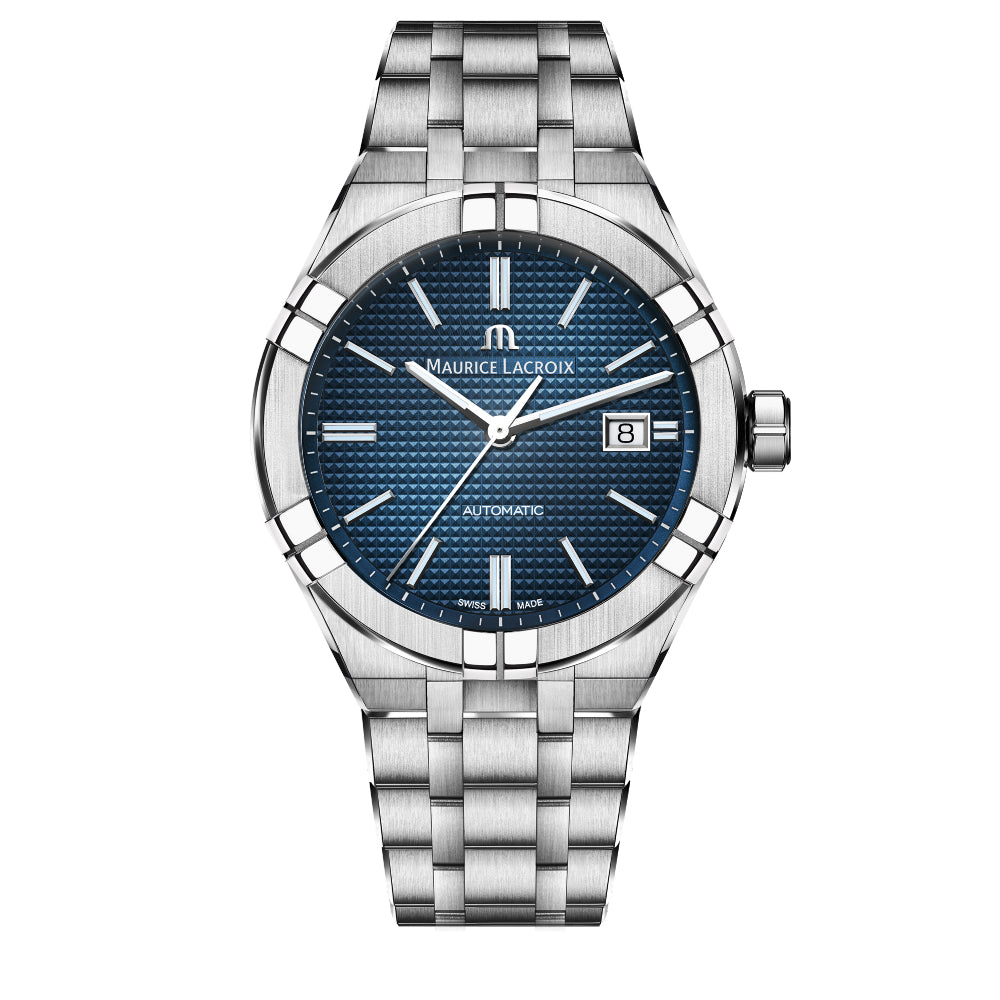 Maurice Lacroix Aikon Automatic Date 42mm (AI6008-SS002-430-1) aus Edelstahl