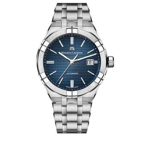 Maurice Lacroix Aikon Automatic Date 42mm (AI6008-SS002-430-1) aus Edelstahl