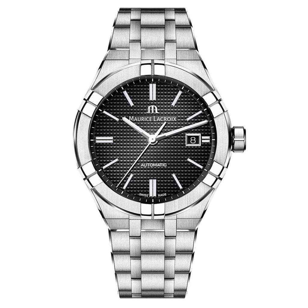 Maurice Lacroix Aikon Automatic Date 42mm (AI6008-SS00F-330-A) aus Edelstahl
