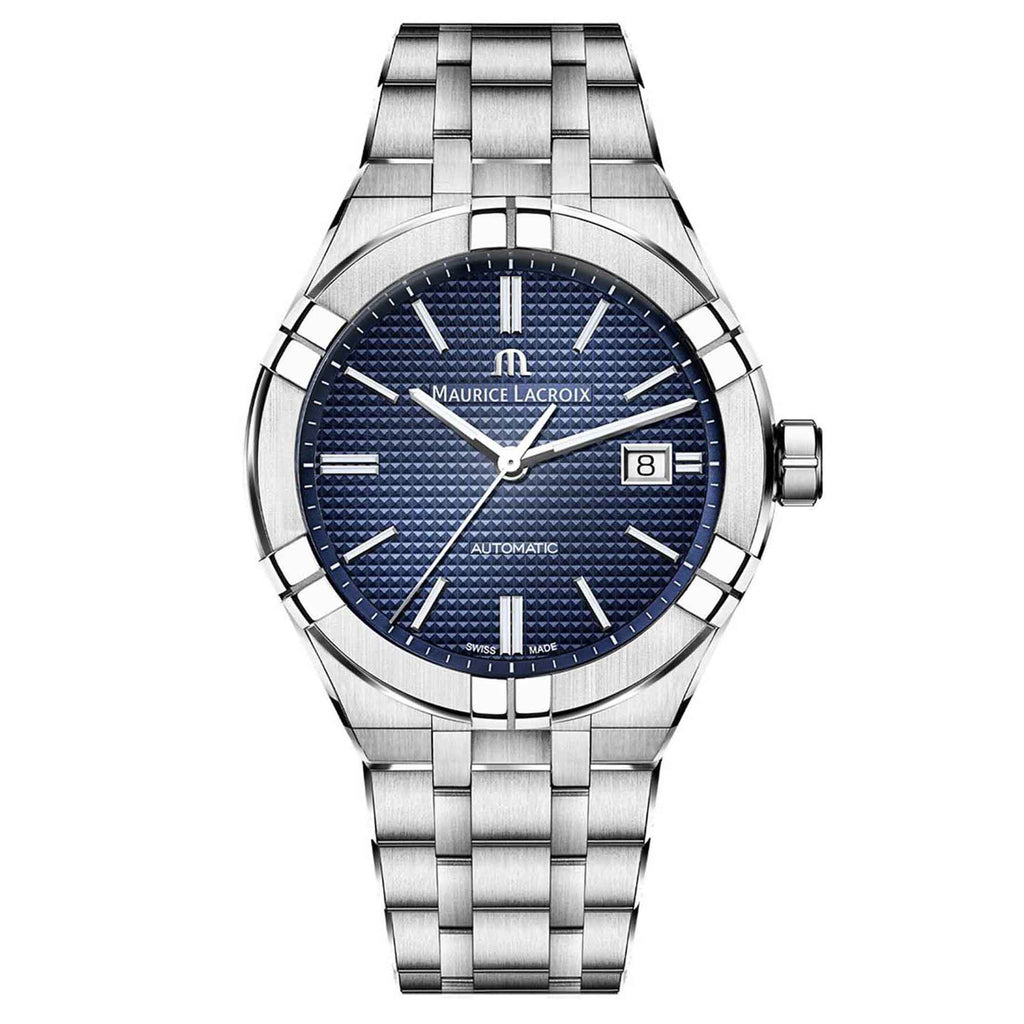 Maurice Lacroix Aikon Automatic Date 42mm (AI6008-SS00F-430-C) aus Edelstahl