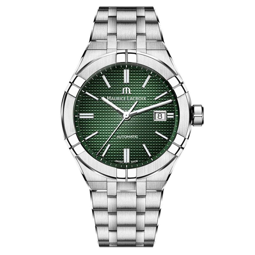 Maurice Lacroix Aikon Automatic Date 42mm (AI6008-SS00F-630-D) aus Edelstahl