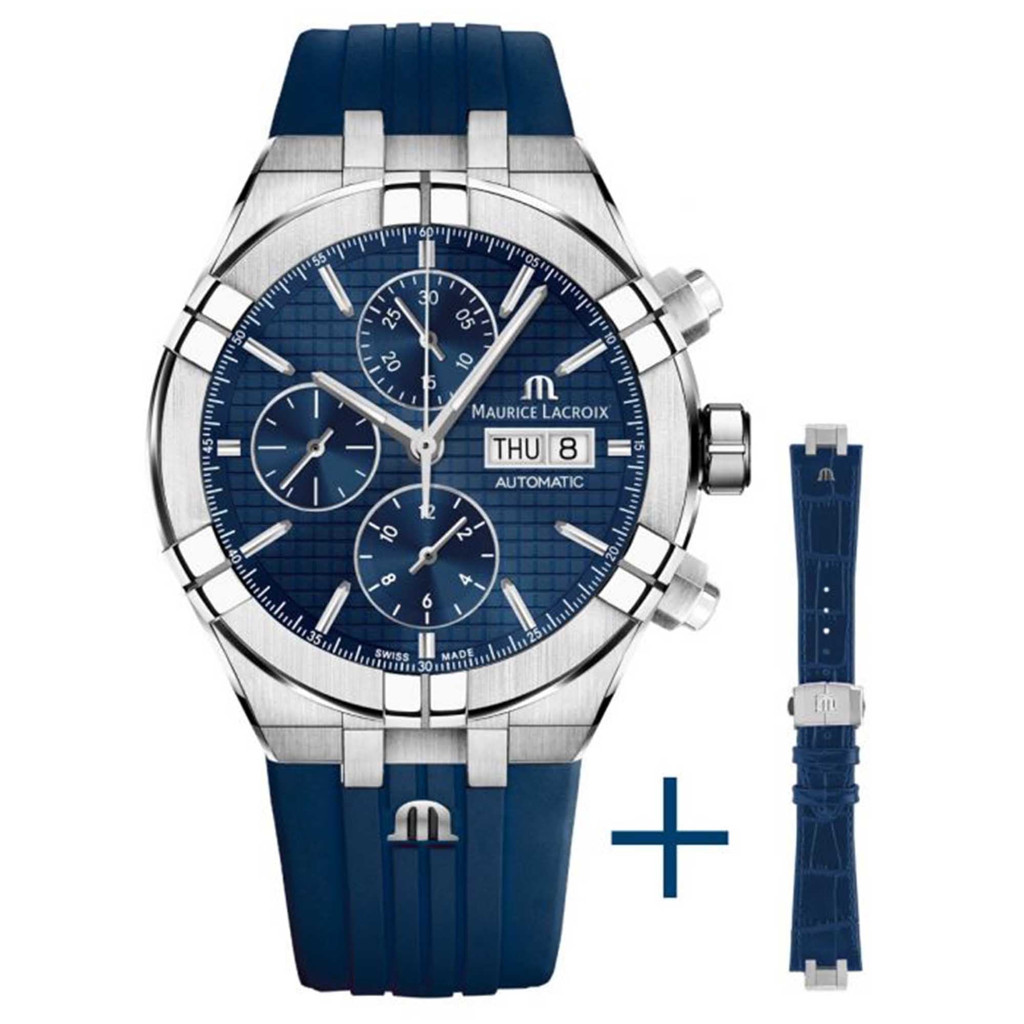 Maurice Lacroix Aikon Automatic Chronograph (AI6038-SS000-430-4) aus Edelstahl
