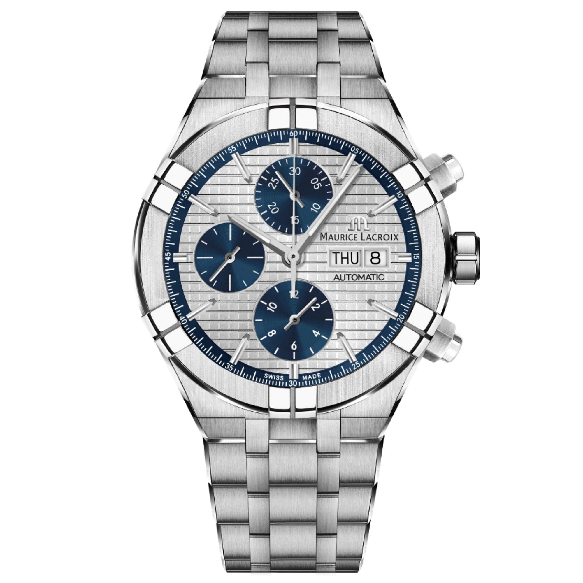 Maurice Lacroix Aikon Automatic Chronograph (AI6038-SS002-131-1) aus Silber