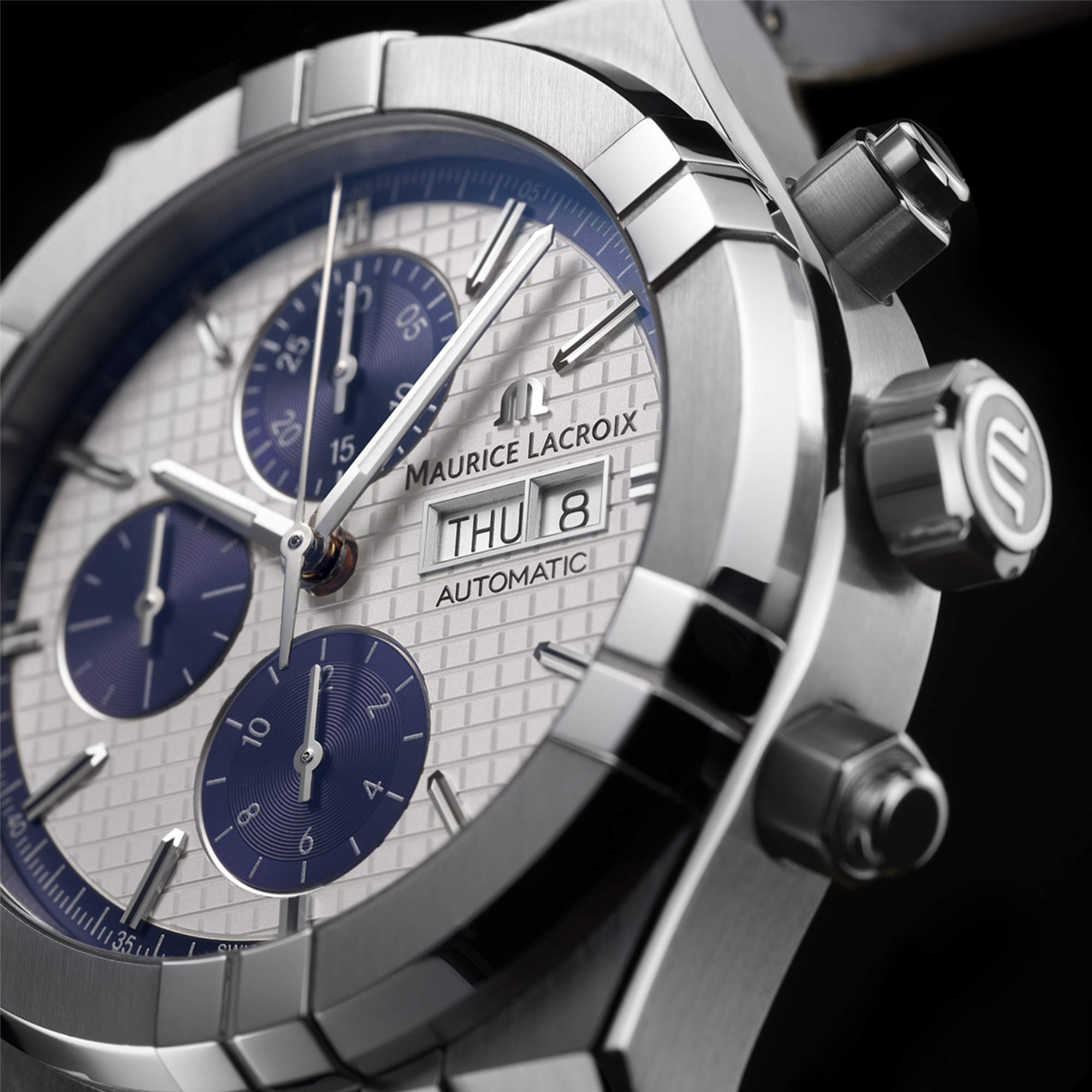 Maurice Lacroix Aikon Automatic Chronograph (AI6038-SS002-131-1) aus Silber