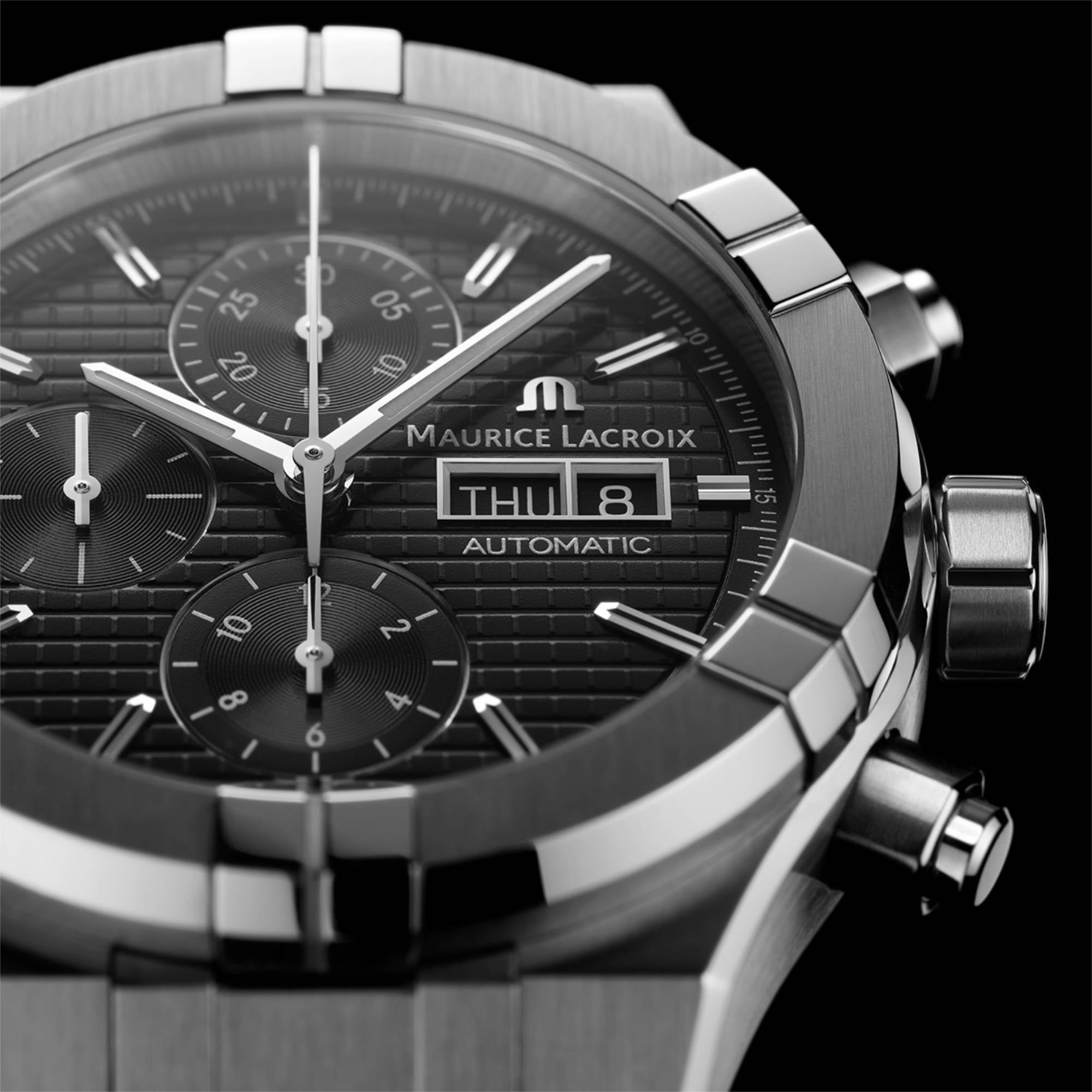 Maurice Lacroix Aikon Automatic Chronograph (AI6038-SS002-330-1) aus Edelstahl