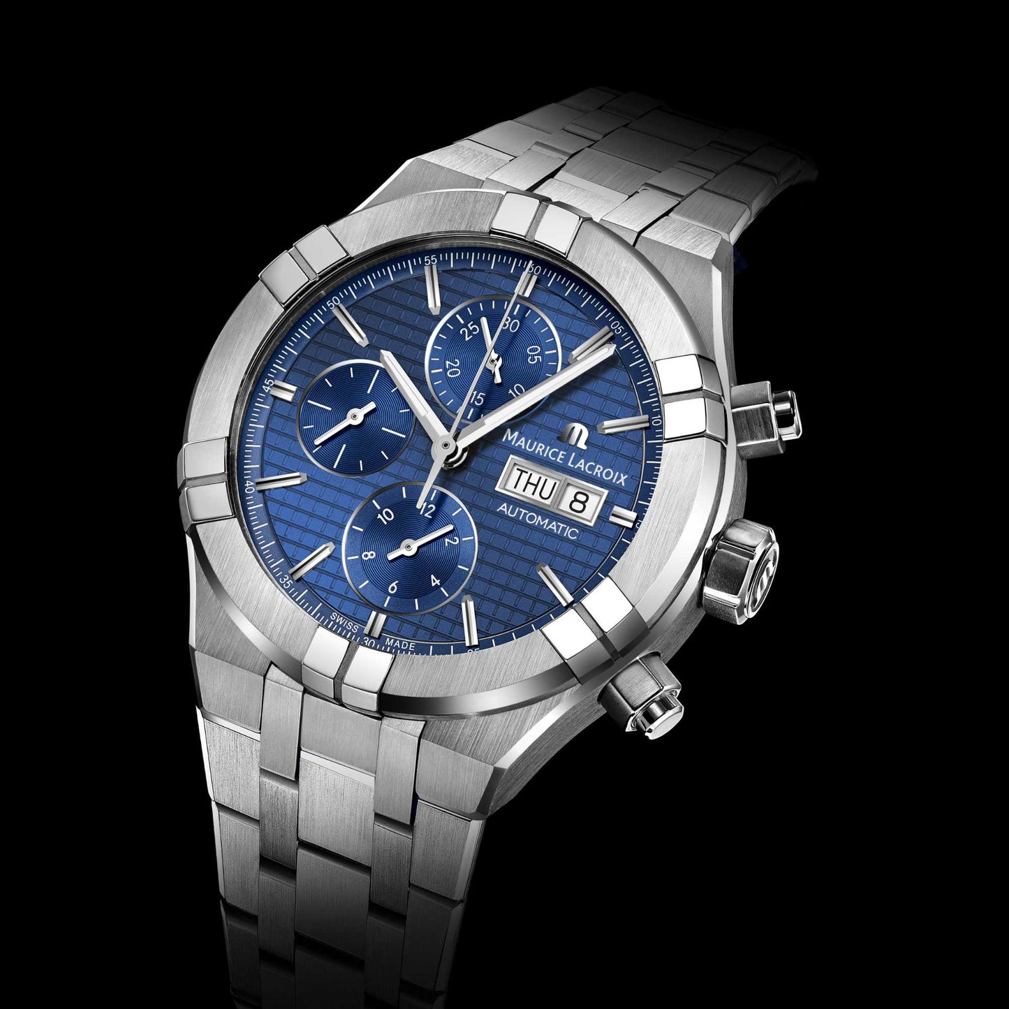 Aikon Automatic Chronograph, Edelstahl von Maurice Lacroix (AI6038-SS002-430-1)