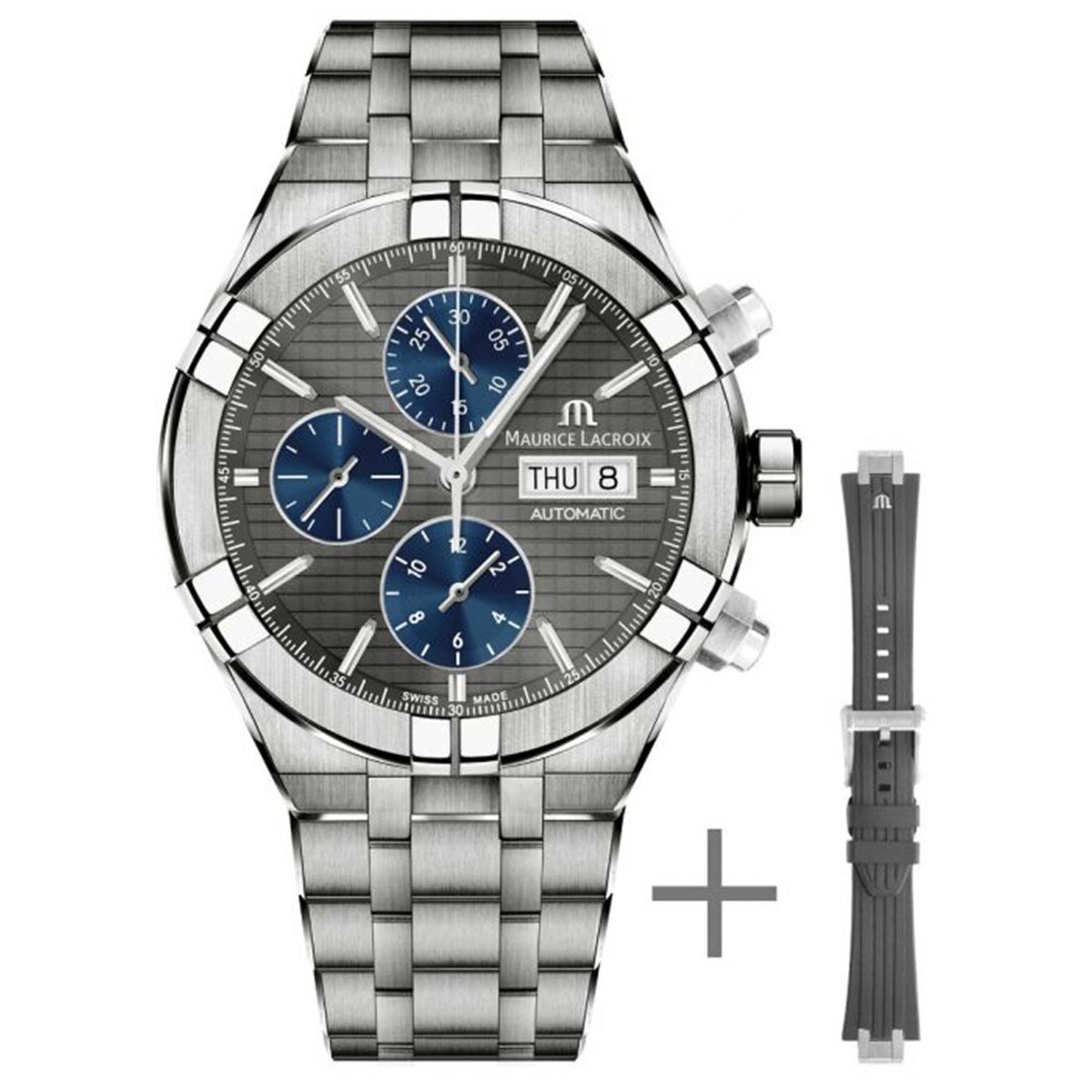 Aikon Automatic Chronograph, Titan von Maurice Lacroix (AI6038-TT03F-330-A)