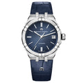 Maurice Lacroix Aikon Automatic Date 39 mm (AI6007-SS001-430-1) aus Leder, Edelstahl