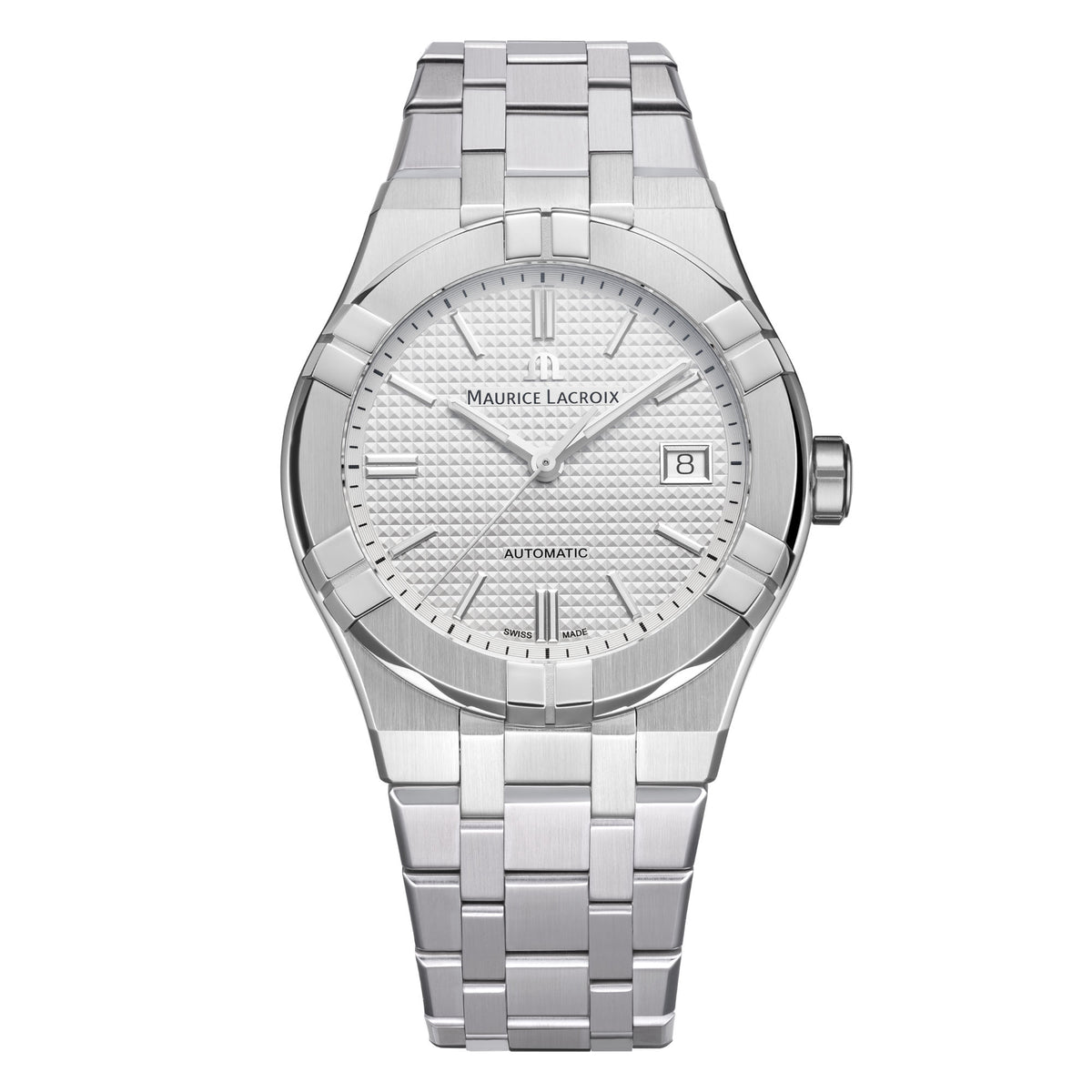 Maurice Lacroix Aikon Automatic Date 39mm (AI6007-SS002-130-1) aus Silber