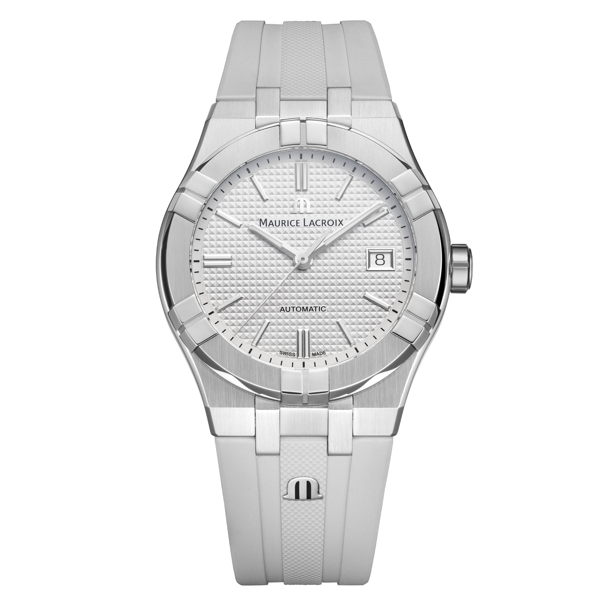 Maurice Lacroix Aikon Automatic Date 39mm (AI6007-SS000-130-7) aus Silber
