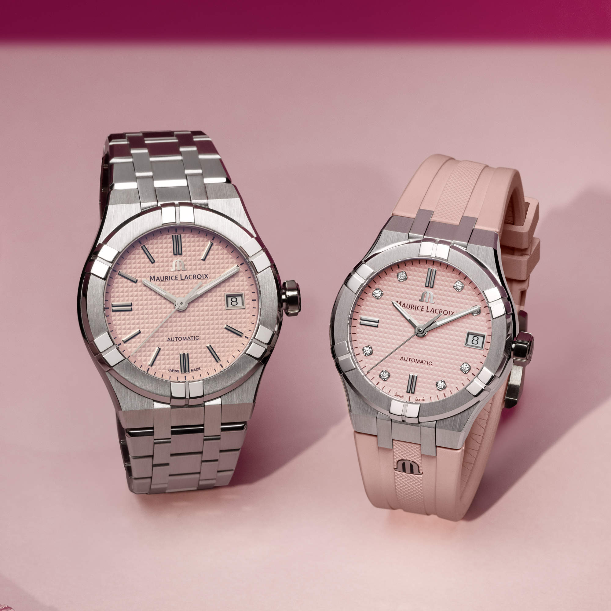 Maurice Lacroix Aikon Automatic Limited Summer Edition 39mm (AI6007-SS00F-530-E) aus Edelstahl