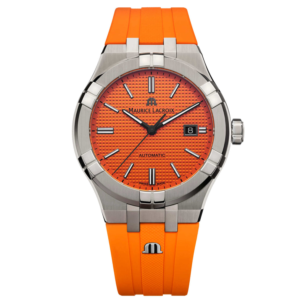 Maurice Lacroix Aikon Automatic Limited Summer Edition (AI6008-SS00F-530-E) aus Edelstahl