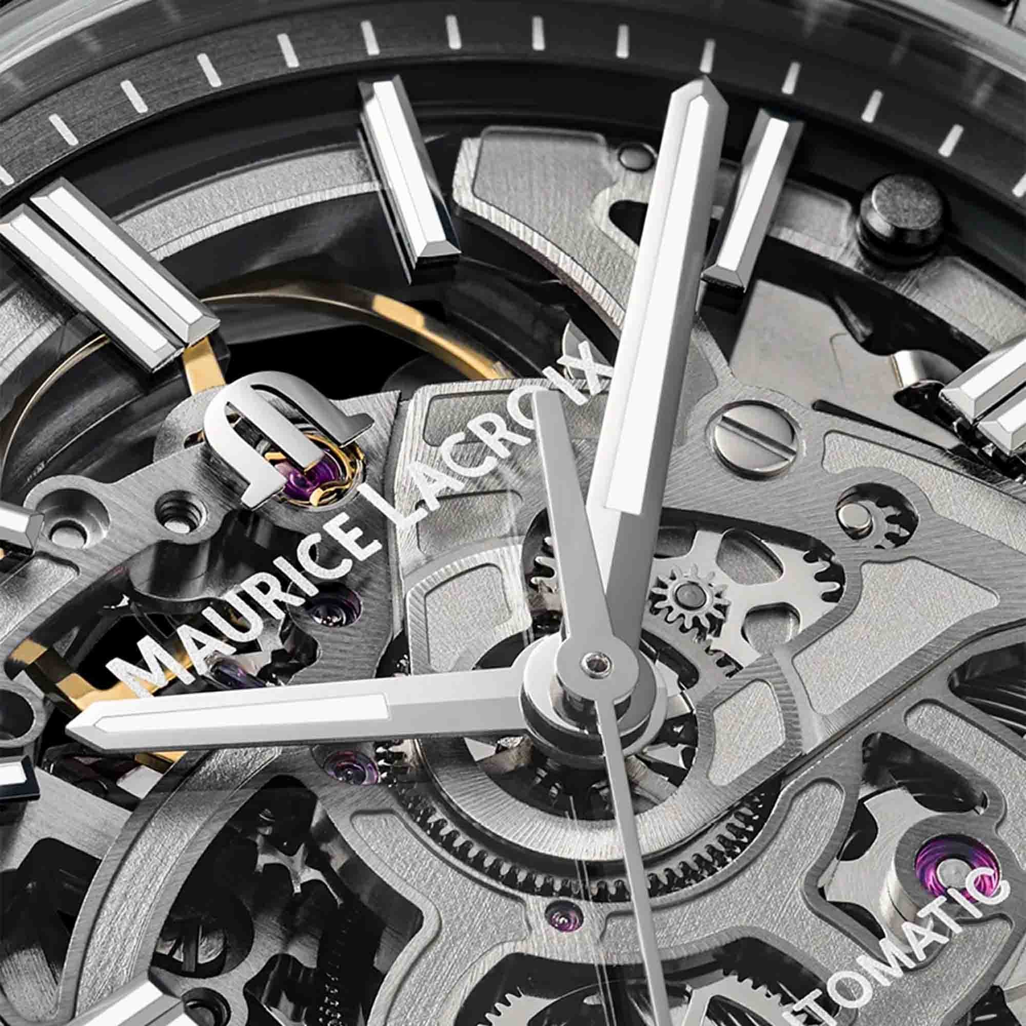 Maurice Lacroix Aikon Automatic Skeleton (AI6007-SS002-030-1) aus Edelstahl