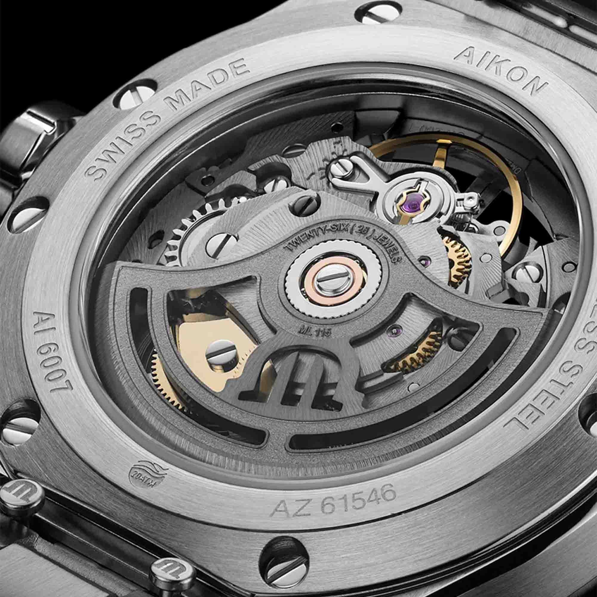 Maurice Lacroix Aikon Automatic Skeleton (AI6007-SS002-030-1) aus Edelstahl