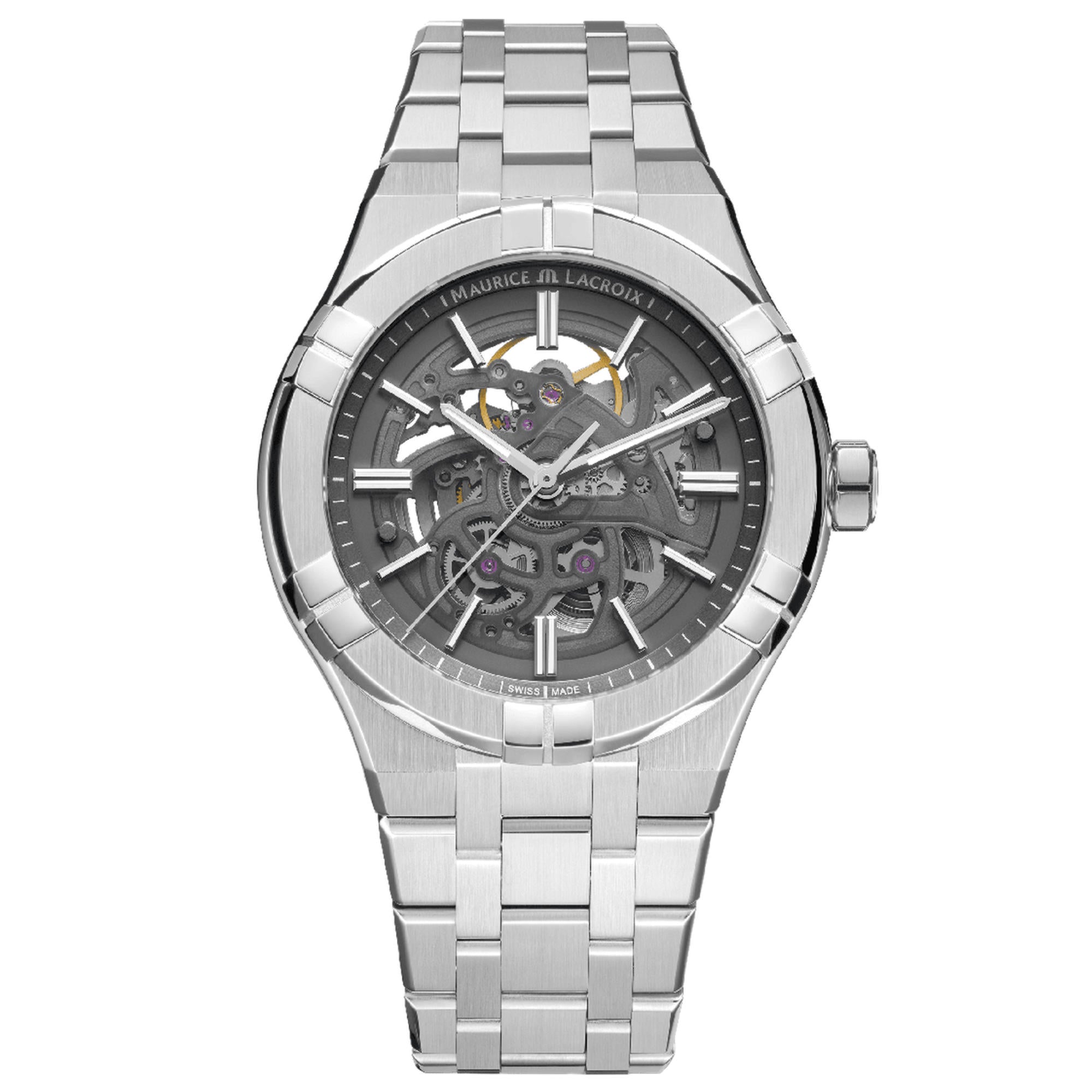 Maurice Lacroix Aikon Automatic Skeleton (AI6008-SS002-030-1) aus Edelstahl