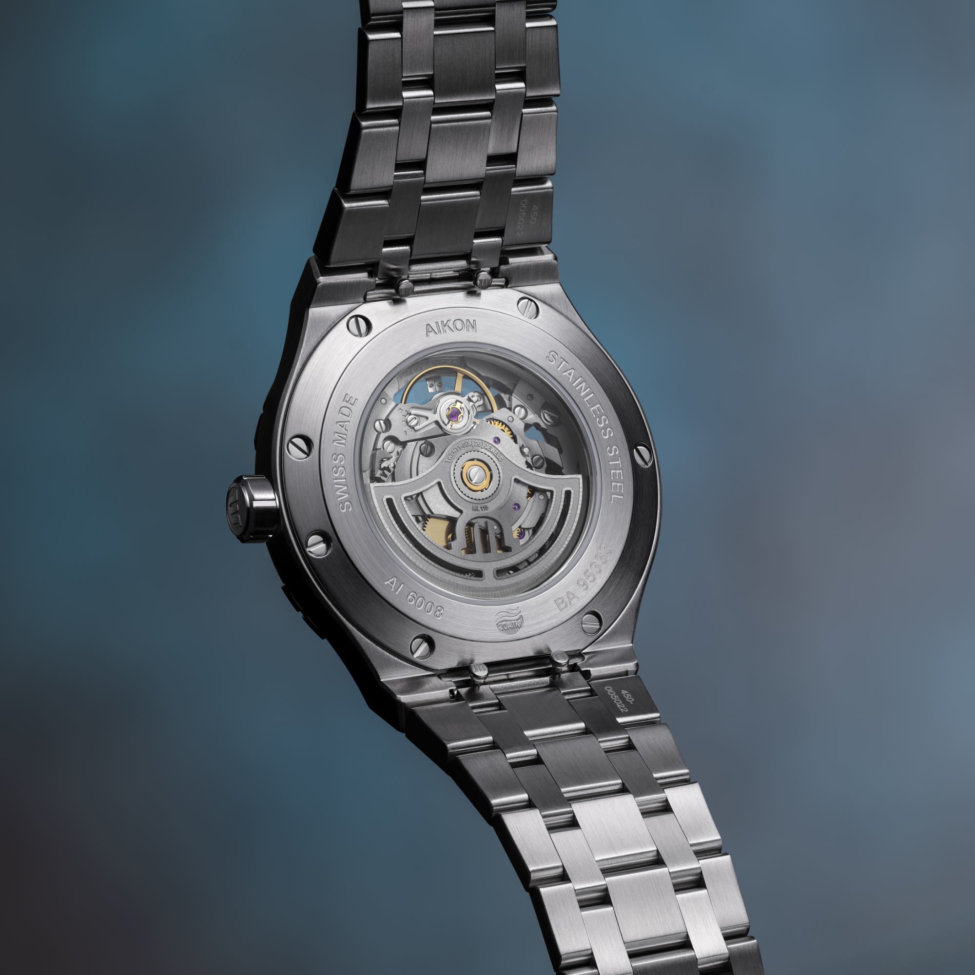 Maurice Lacroix Aikon Automatic Skeleton (AI6008-SS002-030-1) aus Edelstahl