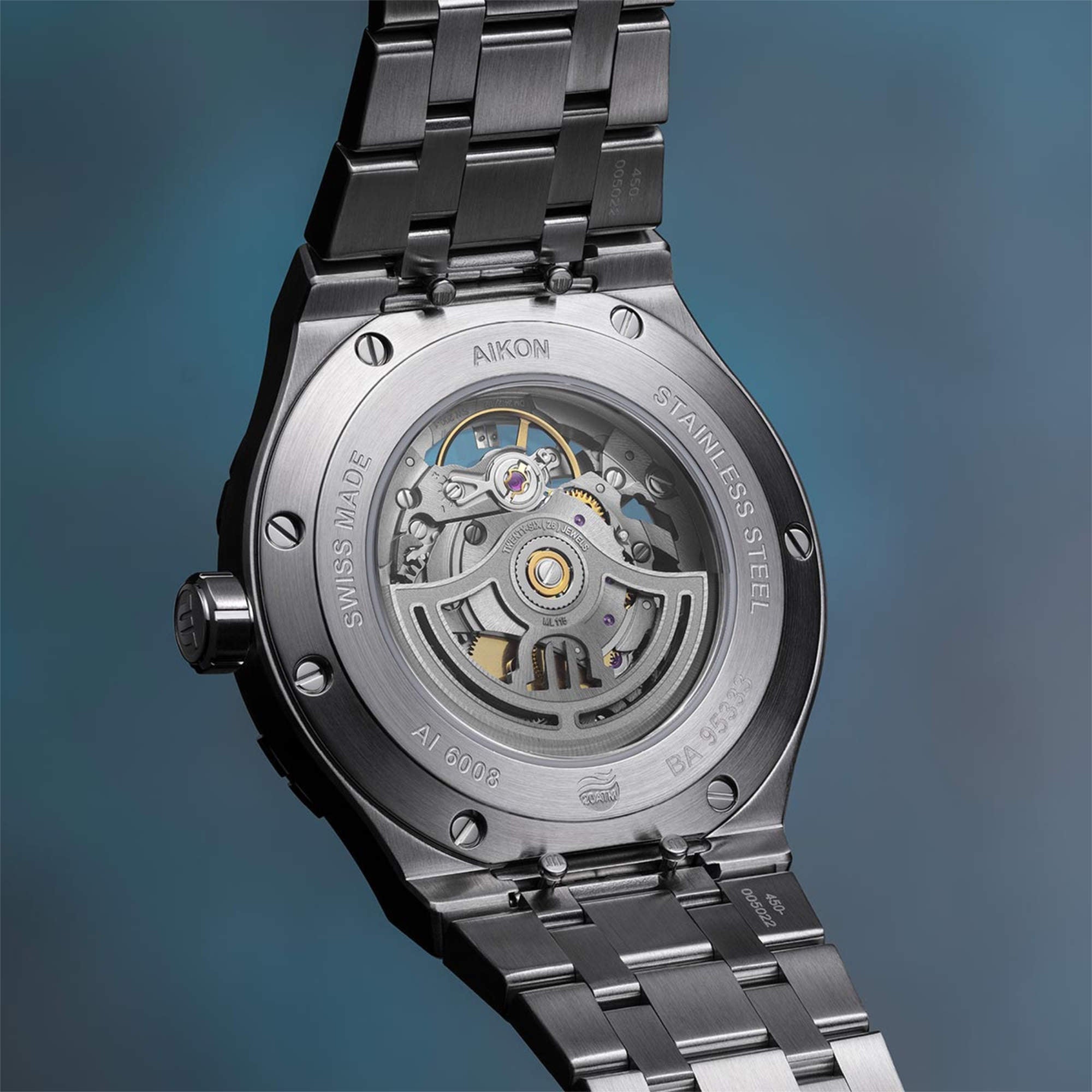 Maurice Lacroix Aikon Automatic Skeleton (AI6008-SS002-031-1) aus Edelstahl