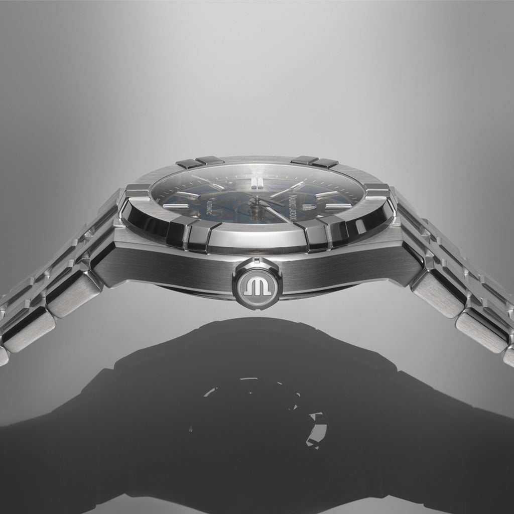 Maurice Lacroix Aikon Automatic Skeleton (AI6008-SS002-031-1) aus Edelstahl