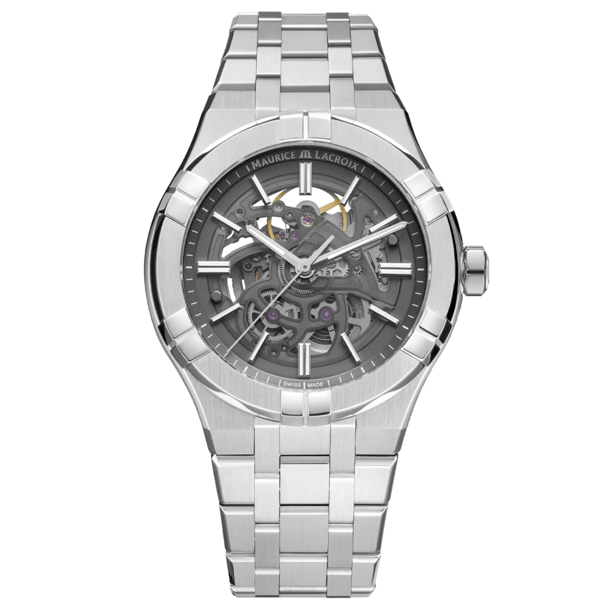 Maurice Lacroix Aikon Automatic Skeleton (AI6008-SS00F-030-A) aus Edelstahl