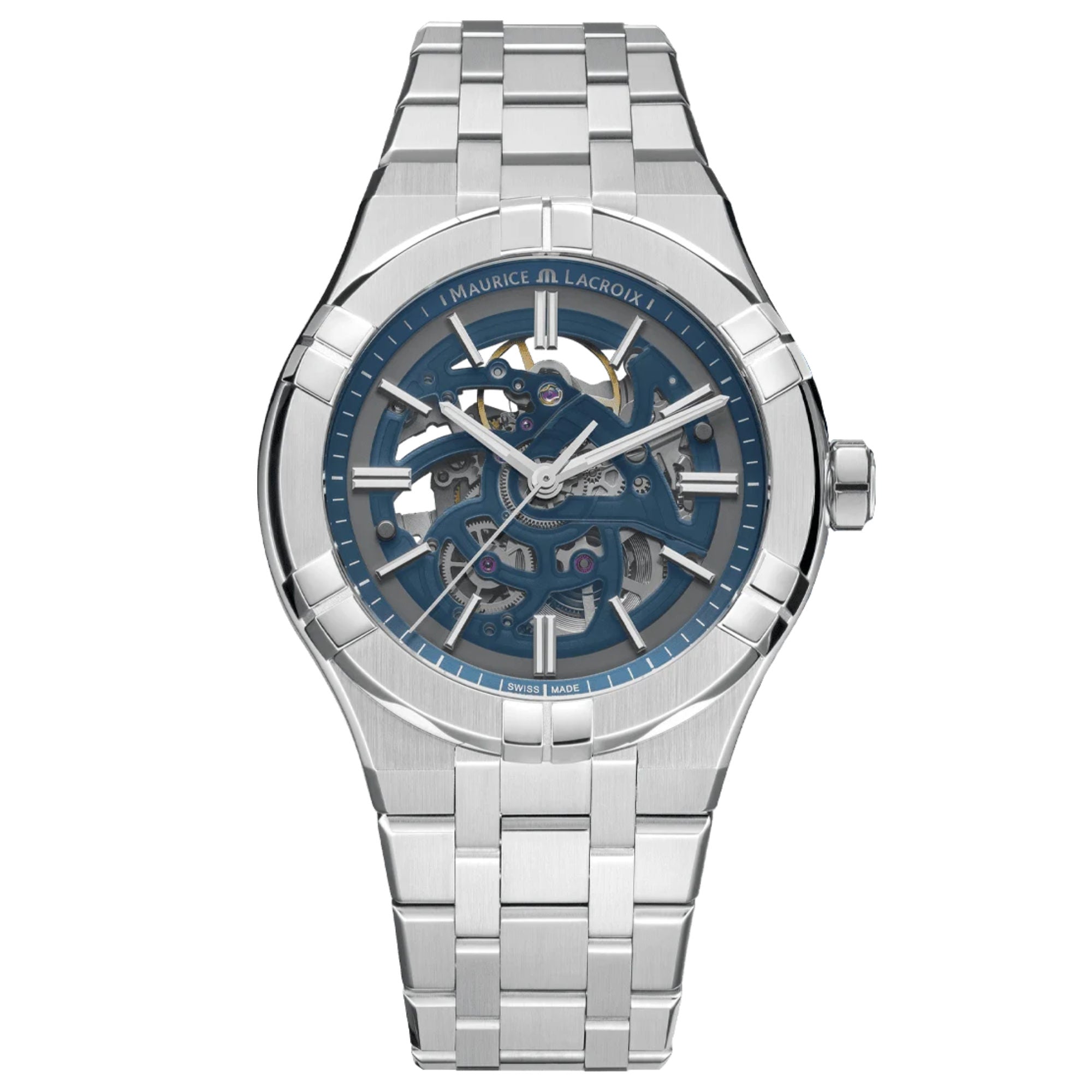 Maurice Lacroix Aikon Automatic Skeleton (AI6008-SS00F-031-C) aus Edelstahl