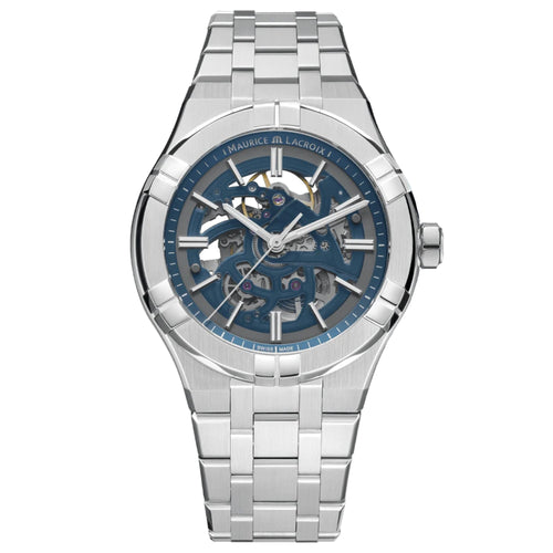 Maurice Lacroix Aikon Automatic Skeleton (AI6008-SS00F-031-C) aus Edelstahl