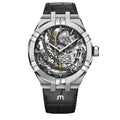Maurice Lacroix Aikon Automatic Skeleton (AI6028-SS001-030-1) aus Leder, Edelstahl