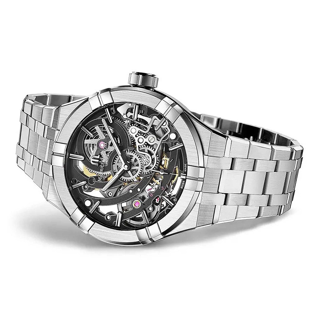 Maurice Lacroix Aikon Automatic Skeleton (AI6028-SS002-030-1) aus Edelstahl