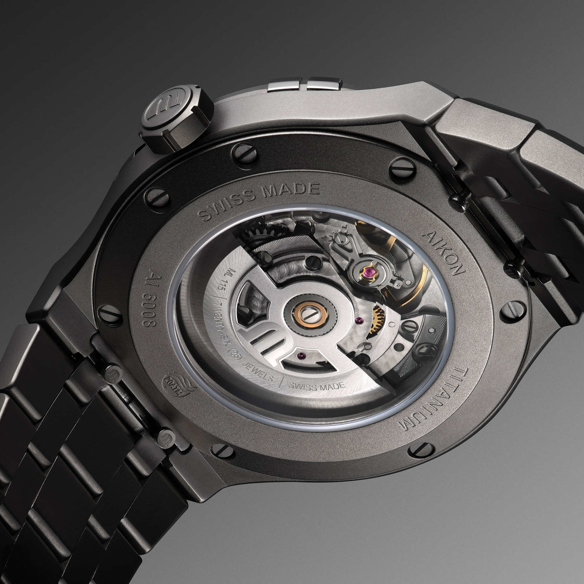 Maurice Lacroix Aikon Automatic Titanium (AI6008-TT032-430-1) aus Titan